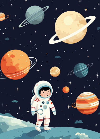 Astronauten og planetene